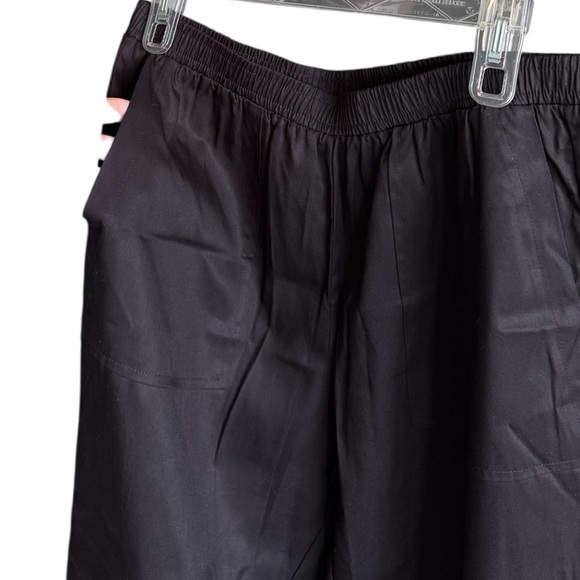 PROSECO Black Jogger Sweatpants with Elastic Cuffs - Picture 7 of 7